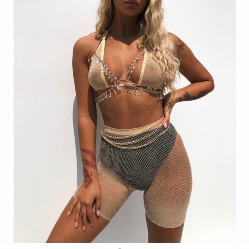 Generation Outcast Clothing Two Piece Set - Nude - Say It Like That Set